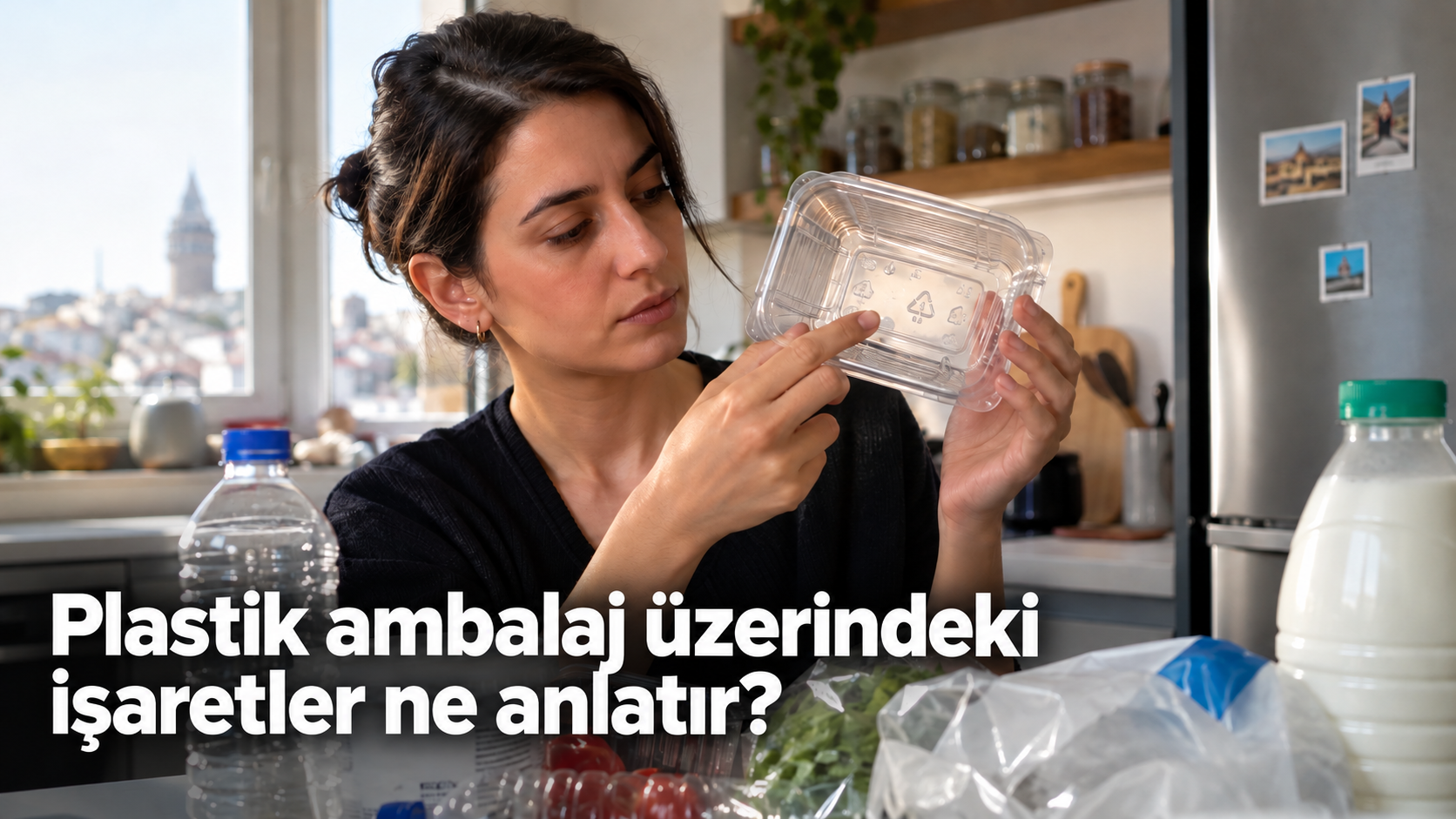 Plastik ambalaj üzerindeki işaretler ne anlatır?