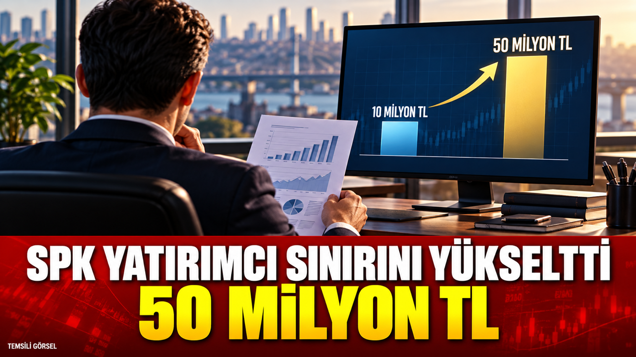 SPK, nitelikli yatırımcı finansal varlık sınırını 50 milyon TL’ye çıkardı