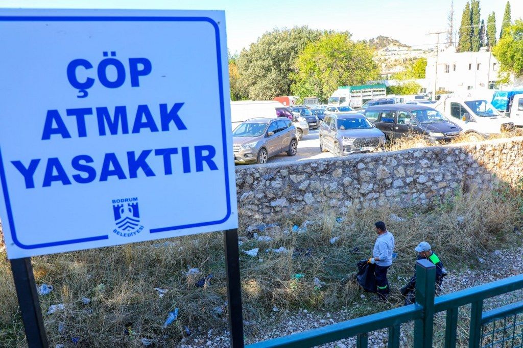 Bodrum'da Uludere için temizlik seferberliği! 2 kilometrelik alanda çalışma